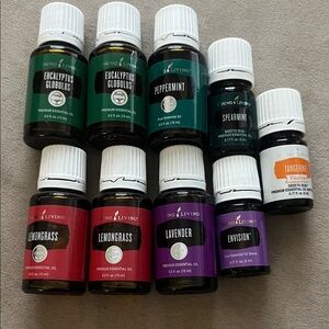Lot of Young Living Essential Oils
